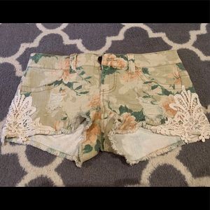 Floral shorts